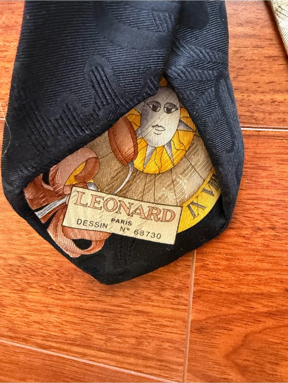 Two Leonard of Paris Men’s Neck Ties - (Rare)